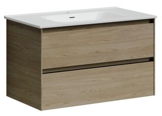 Подвесная тумба под раковину Sancos Cento CN80KE 80см карпатская ель